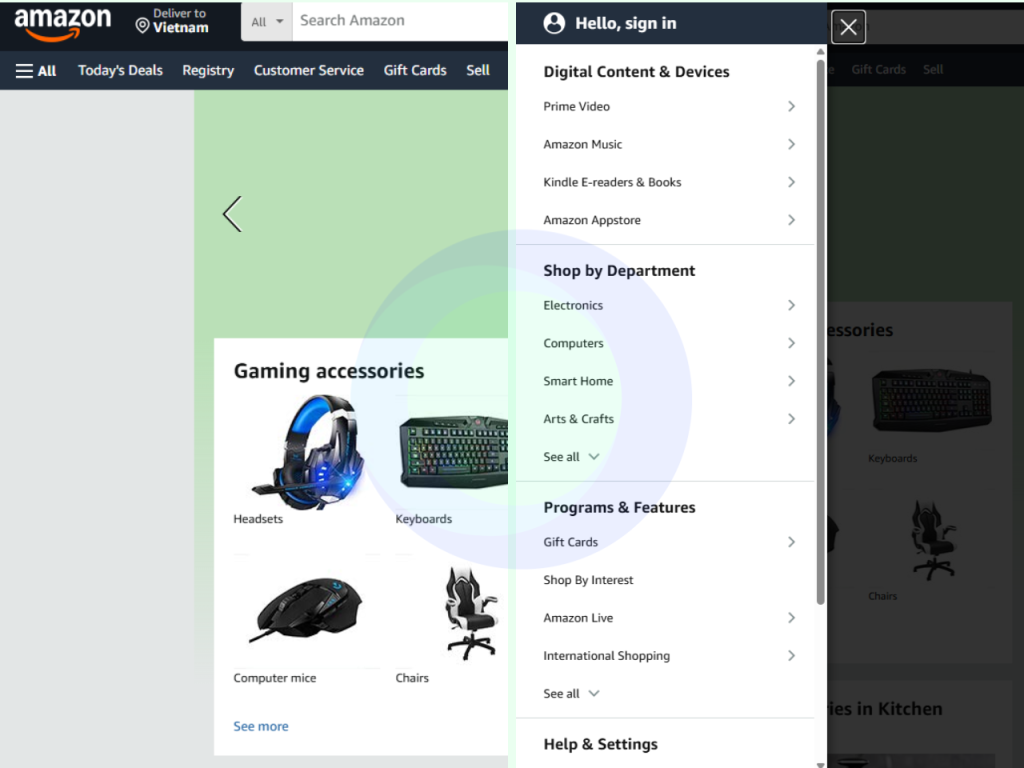 Navigation với Breadcrumbs chức năng cơ bản của website bán hàng