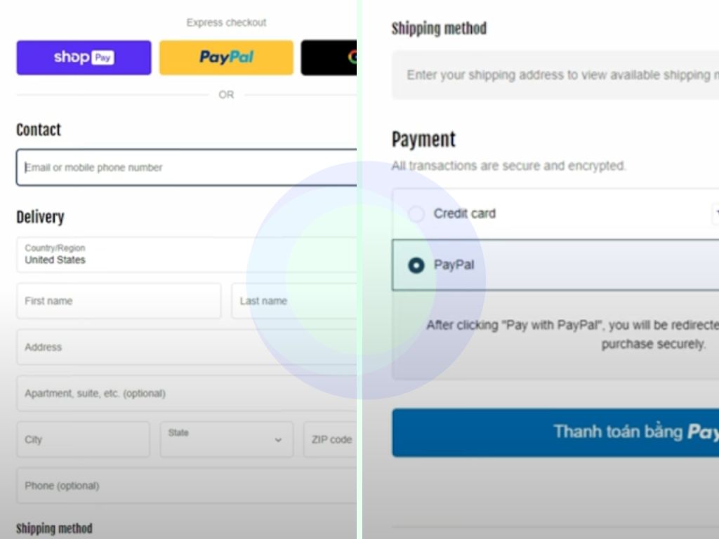 Easy Checkout chức năng cơ bản của website bán hàng